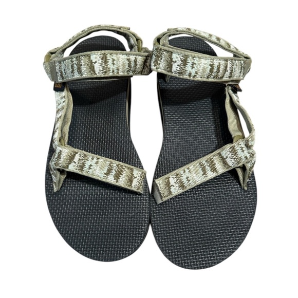 Teva womens Flatform Universal Sandal
 Iridescence Olive
Size 9 - Picture 2 of 6